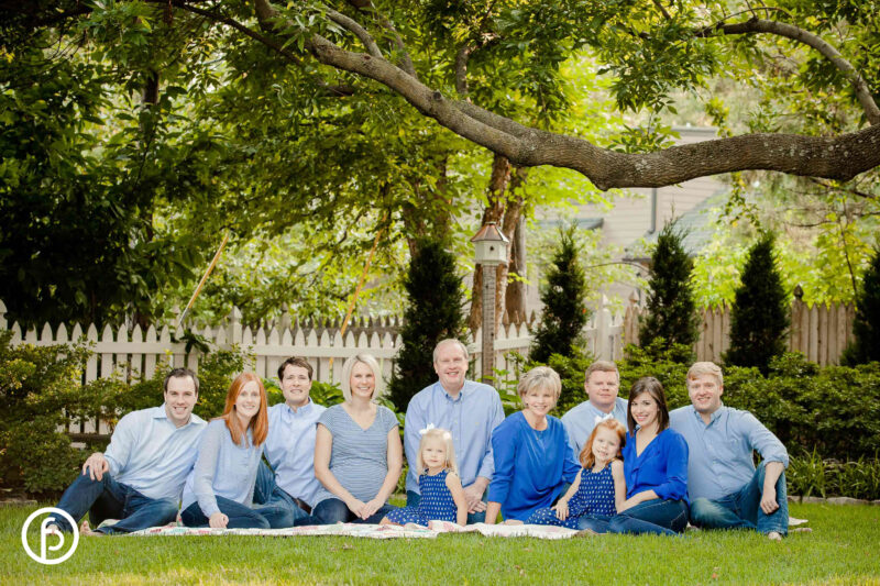 large family photo